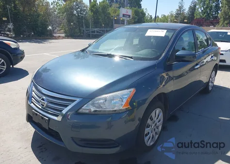 2014 Nissan Sentra S from USA, damaged, VIN 3N1AB7AP2EL681455
